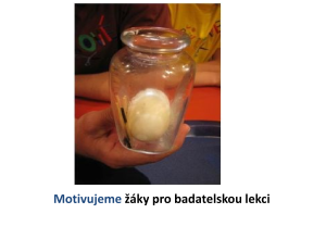 Krajská konference EVVO 2015, workshop Proč a jak učit děti badatelsky
