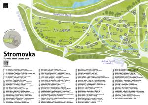3252743_Stromy, které chcete znát - mapa - část Psí louka a Starý park, akt. 3/2021