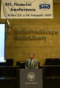 23.11.09. - Zahájení XII. Celostátní finanční konference „Pokles ekonomiky a dopad na hospodaření obcí“