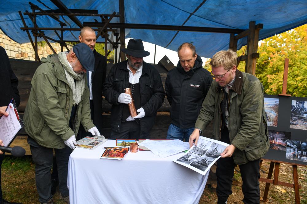 Časová schránka kostela sv. archanděla Michaela