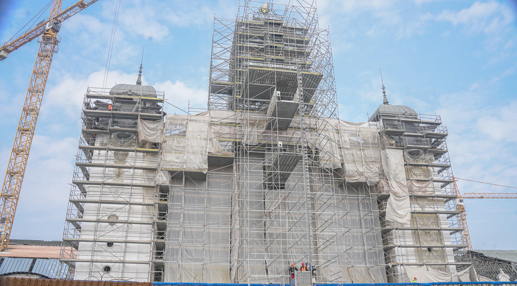 Rekonstrukce Průmyslového paláce na Výstavišti - březen 2025