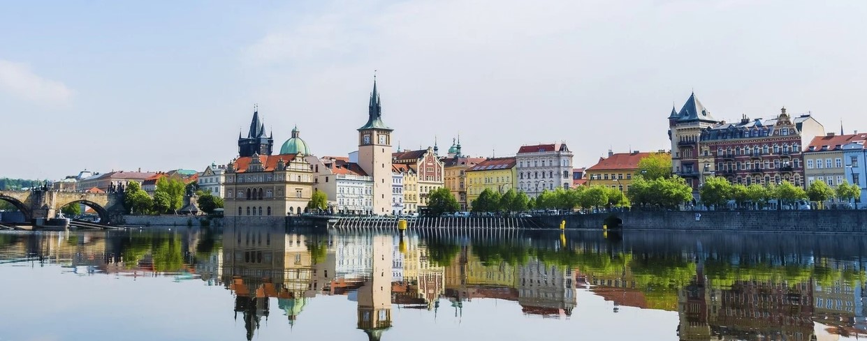 Vltava v centru Prahy