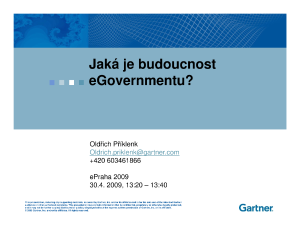 Jaká je budoucnost eGovernmentu?