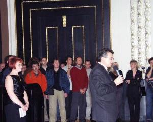 FOTO - Primátor Jan Kasl: &#34;...ať žije osmý ročník Czech Press Photo.&#34;