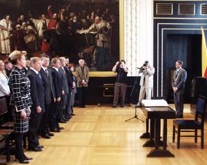 FOTO - Ceremoniál zakončily opět fanfáry...