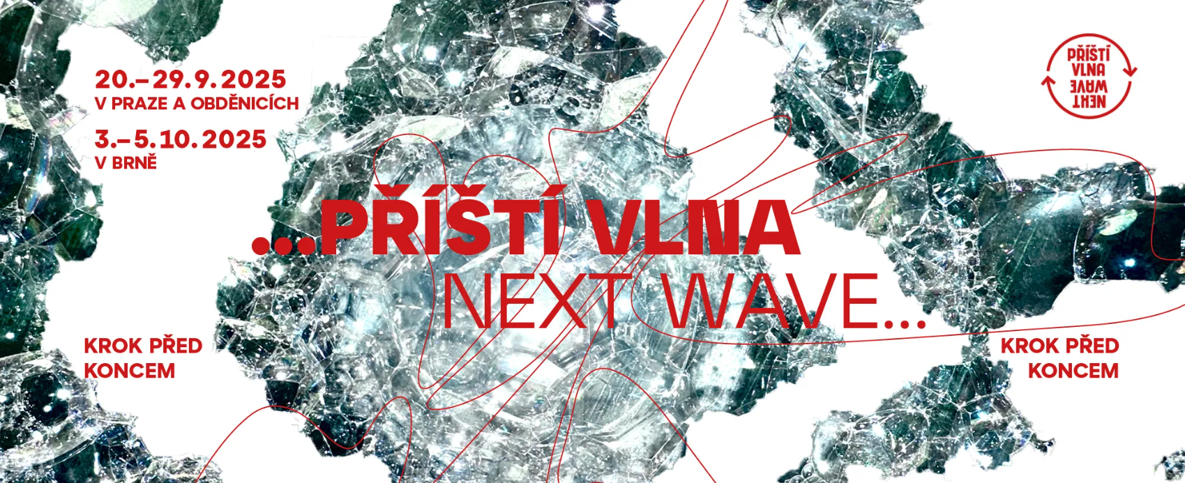 Vizuál festivalu Příští vlna/Next Wave