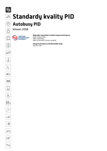 Standardy kvality PID &#8211; autobusy