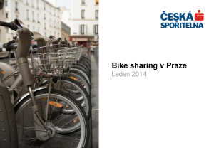 Bike sharing v Praze