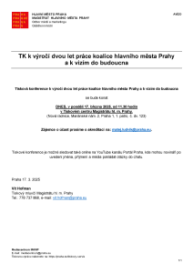 250317 - Avízo  -  TK Výročí dva roky koalice
