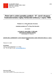 250820 - Avízo - Pietní 21. srpna