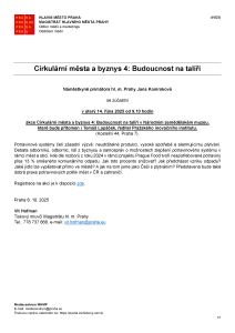 251008 - Avízo  - Cirkulární města a byznys