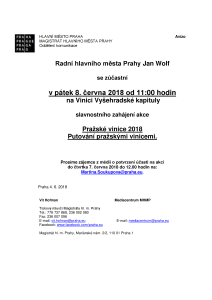 2697193_Slavnostní zahájení akce Pražské vinice 2018 Putování pražskými vinicemi