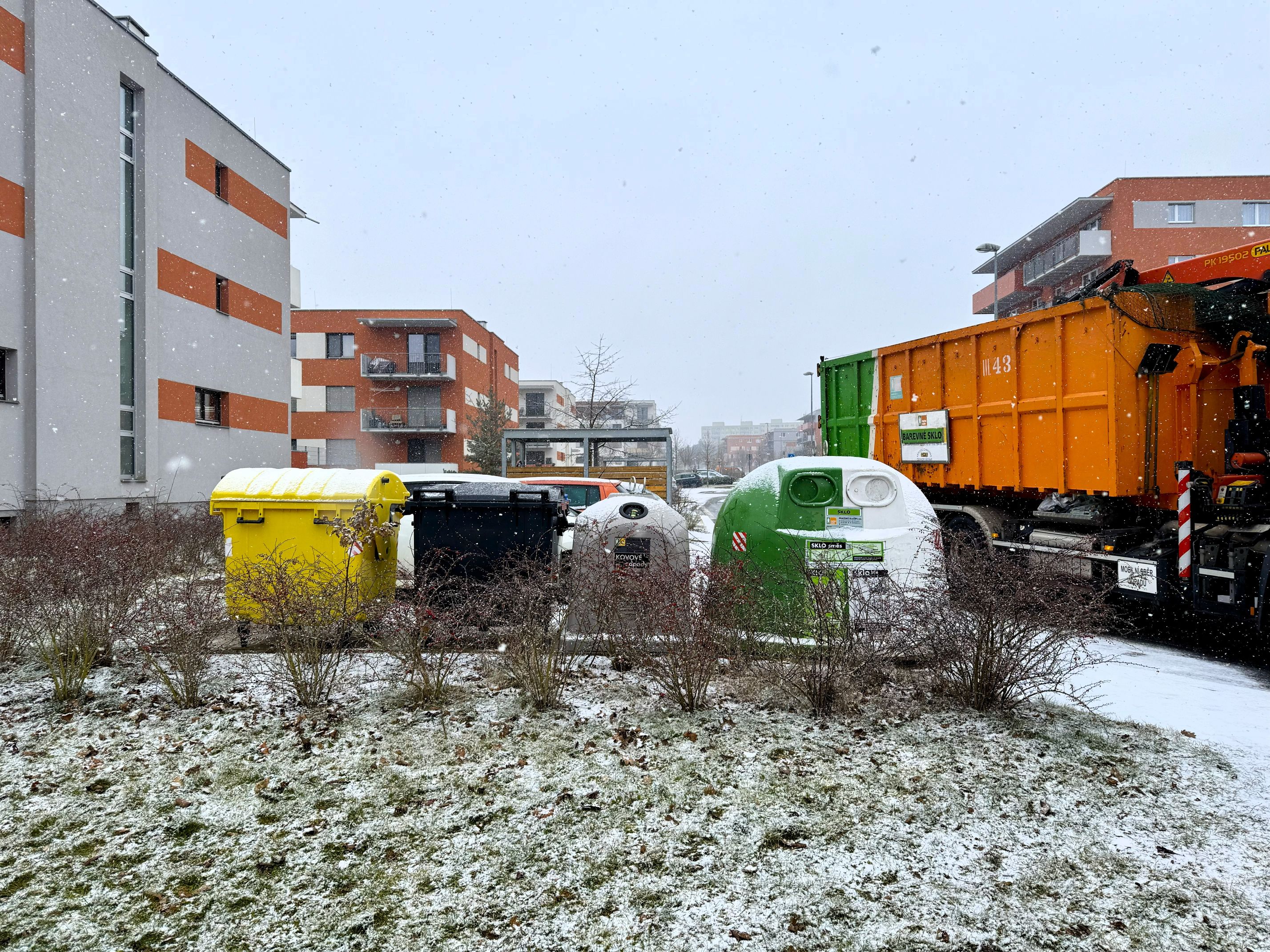 Ilustrační foto - svoz odpadu