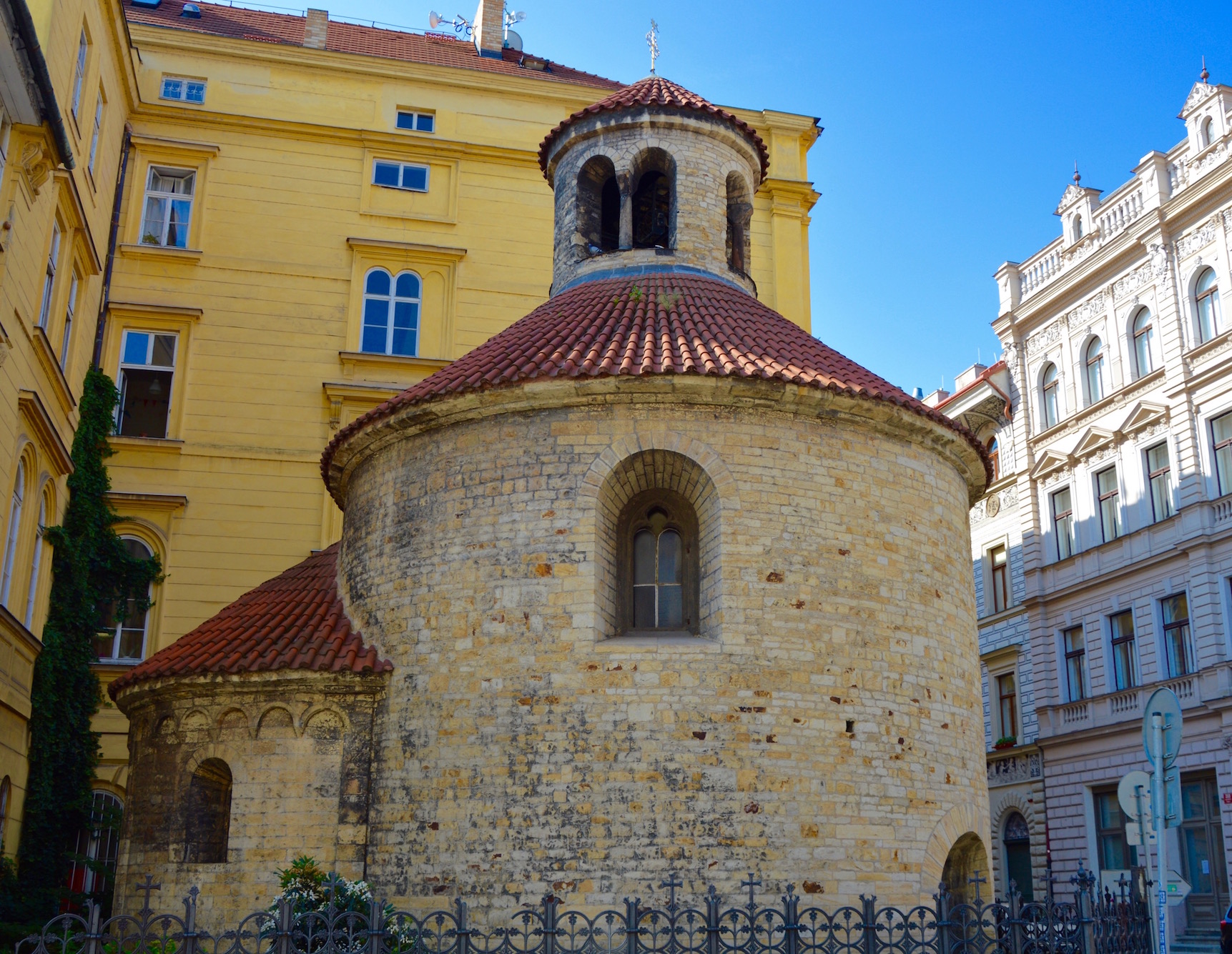 Rotunda sv. Kříže před rekonstrukcí