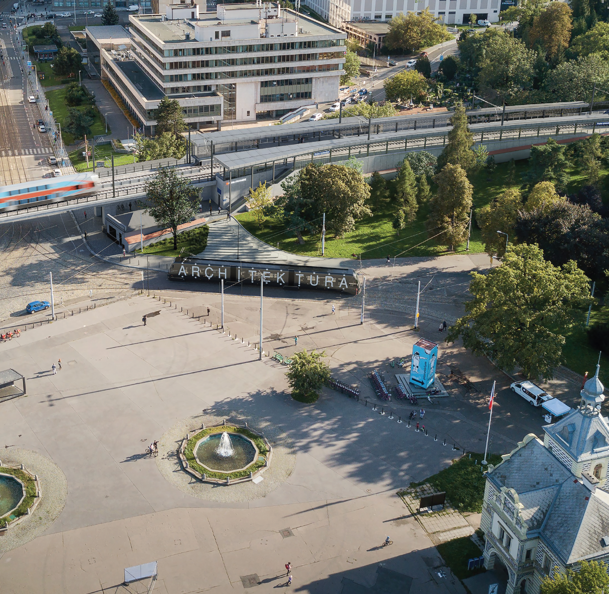 Modernizace trati Praha Bubny – Praha zastávka Výstaviště, ilustr. foto