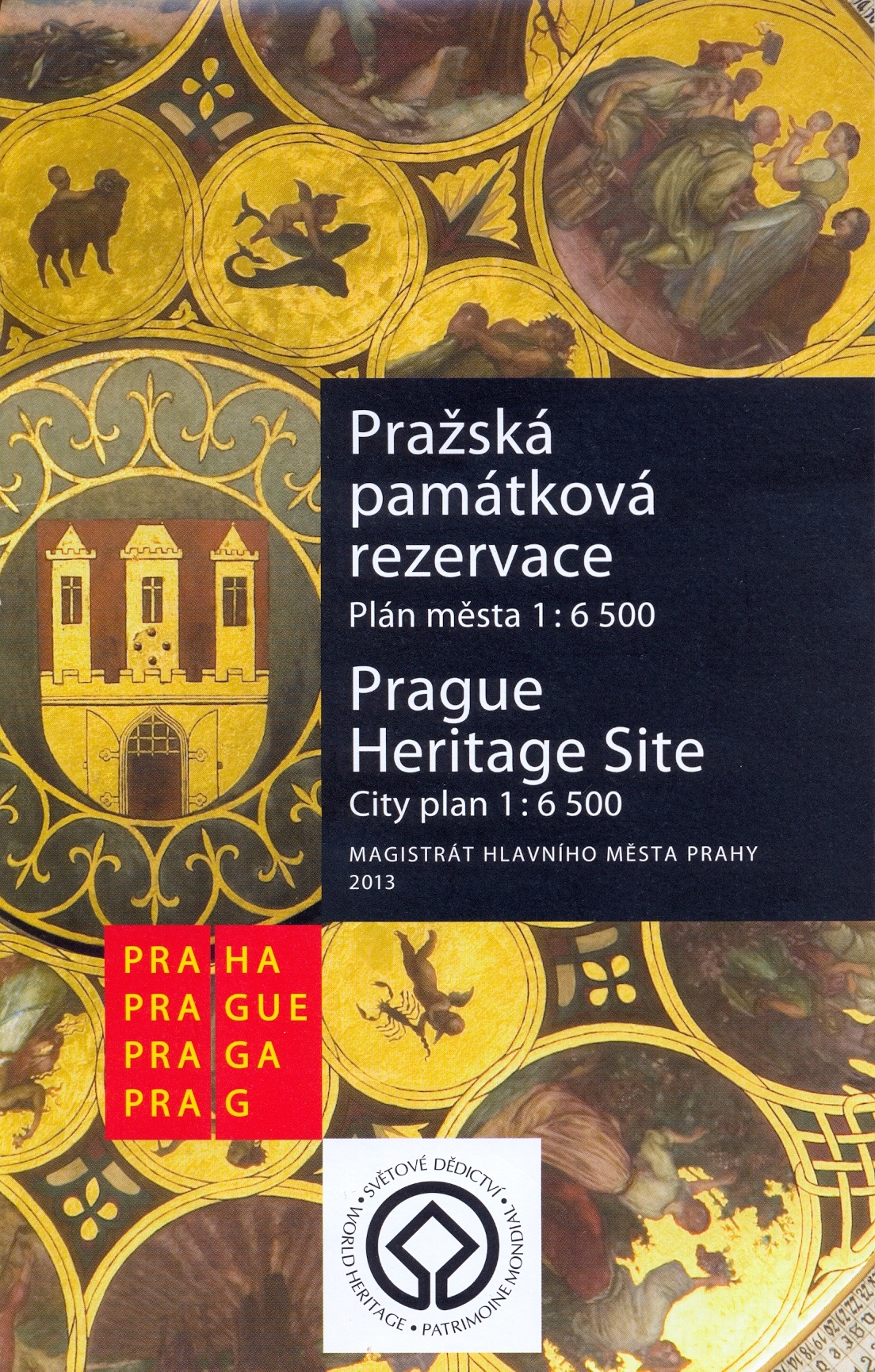 Vyšla mapa Pražské památkové rezervace