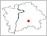 Hostivařský lesopark - orientační poloha v Praze