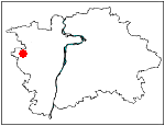 orientační mapka Prahy - katastrální území Zličín