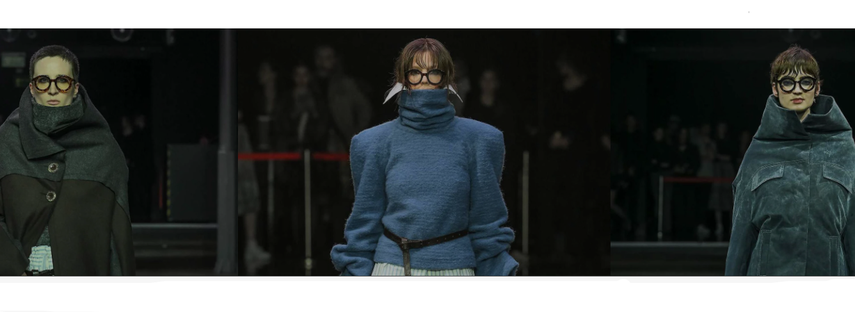 Z jedné z kolekcí pro podzimní Prague Fashion Week